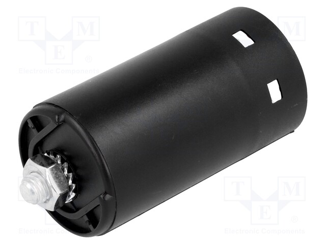 Motorstart kondensator 40uF, 250V 36,5x68.5mm.