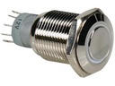 Trykafbryder/omskifter 16mm. med hvid ringlys