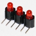 3mm LED-Arrays horizontal, pose med 50 stk.