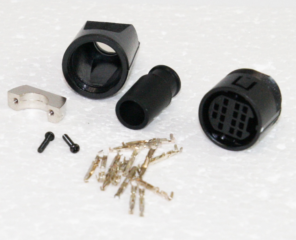 14-Pol Video Plug Female Plastic