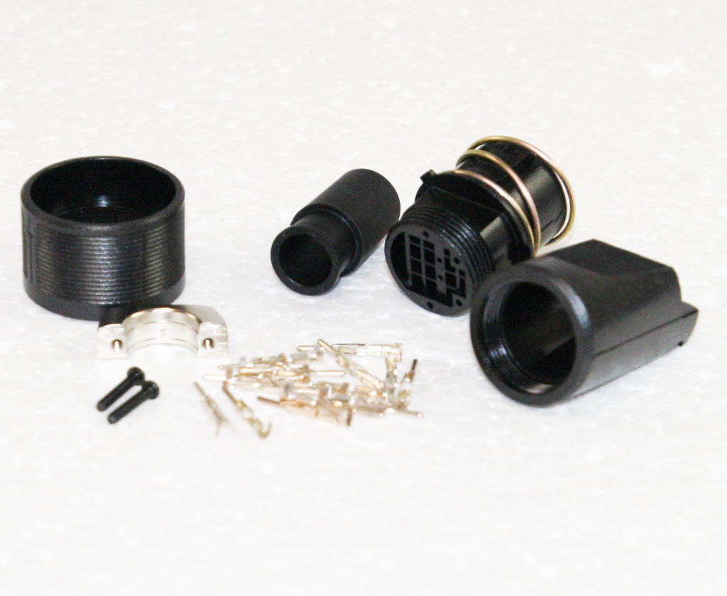 14-Pol Video Plug Male Plastic