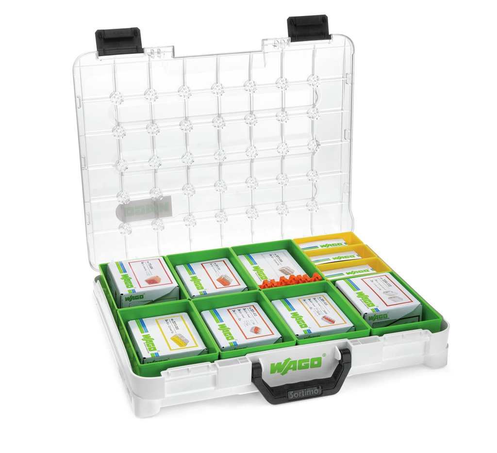 WAGO samlemuffesæt Vario-T-BOXX, PUSHWIRE Connector Kit
