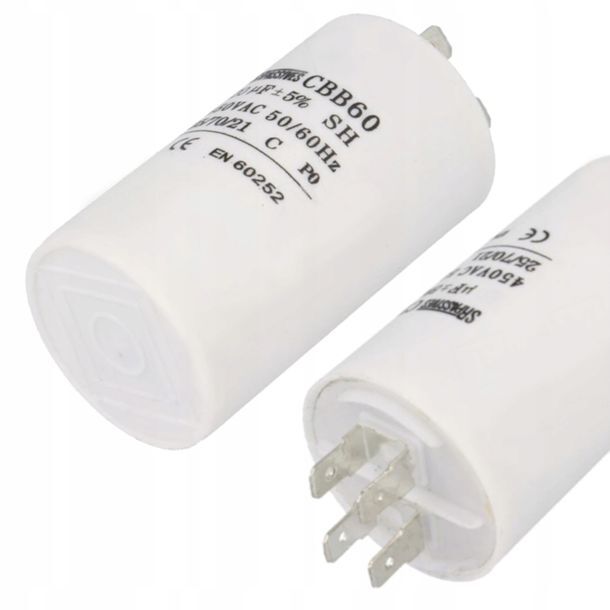 Motorstart kondensator 12 uF 450V =40x70mm.
