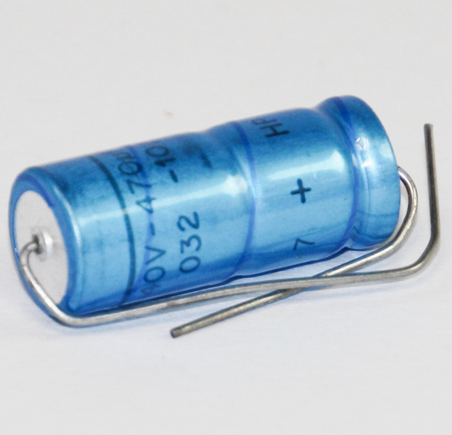 El-Capacitor 470uF/40V 10x30mm
