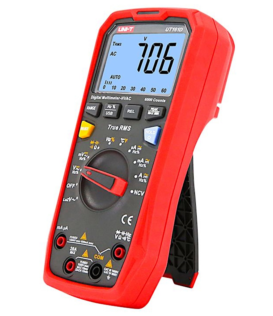 UNI-T UT161D 1000V Digital Multimeter, True RMS