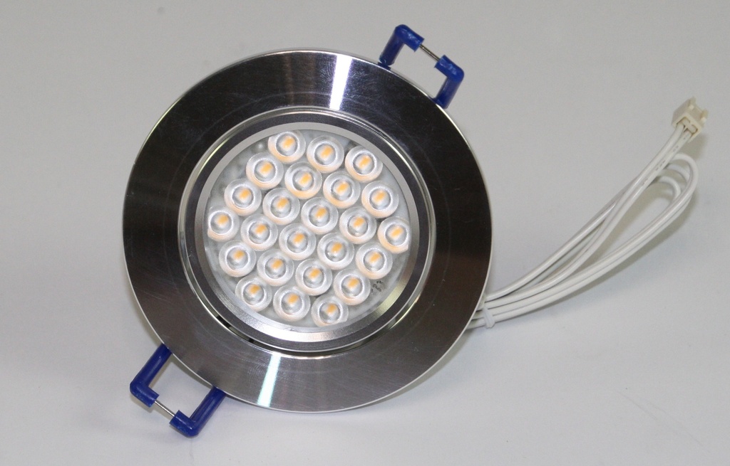 LED indbygningsspot, 2W 24V