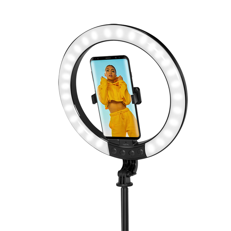 Smartphone Ringlys, selfie stick, tripod