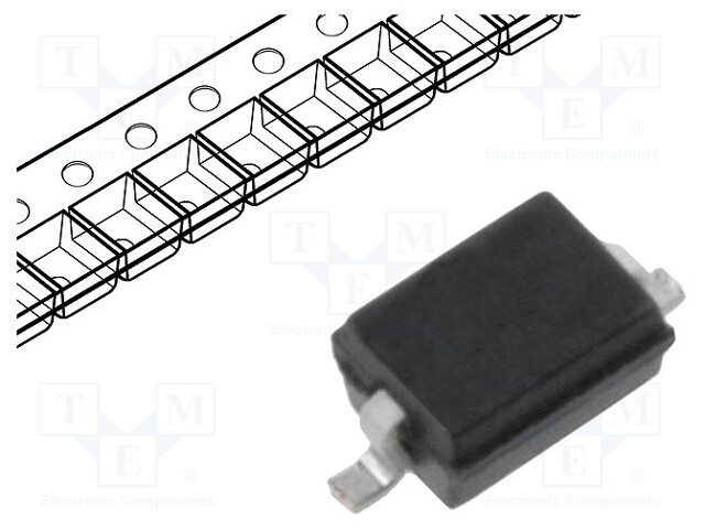 SMD Schottky 30V 0,2A SOD323
