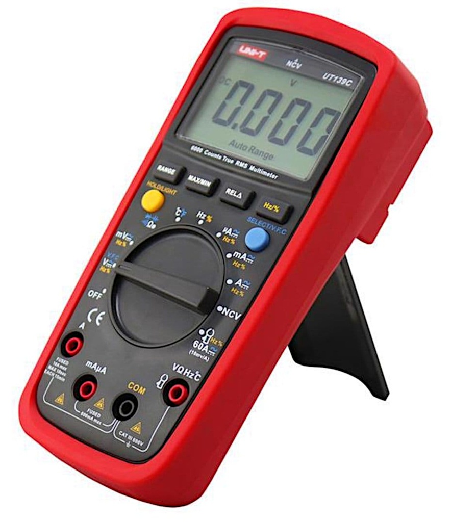 UNI-T UT139C Digital Multimeter, True RMS