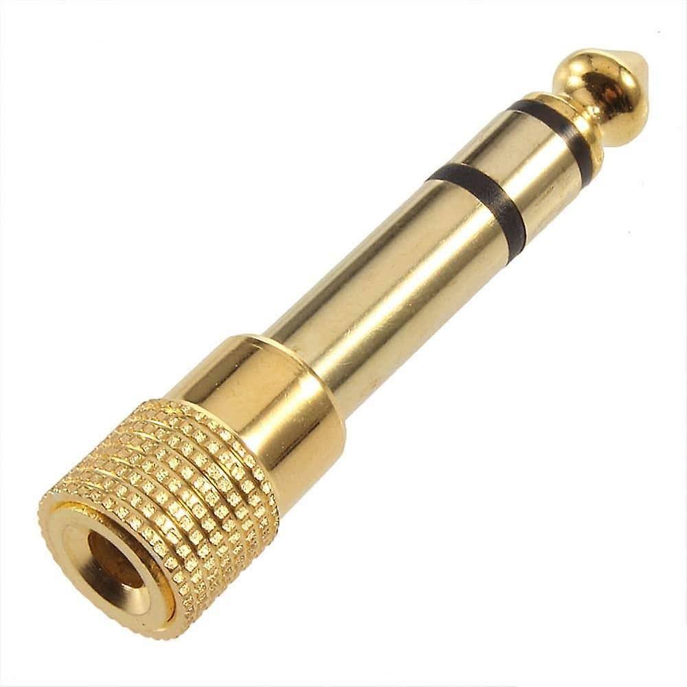 Stereo Jack adapter, 3,5mm hun > 6,3mm han