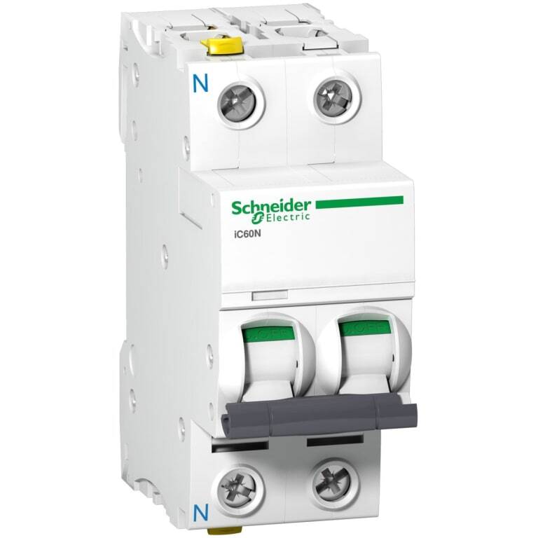 Acti9 Automatsikring iC60N, 1P+N 13A C-karakterastik, DIN