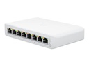 Ubiquiti Unifi 8 Gigabit RJ45 ports including 4 w 802.3at PoE+ ports
