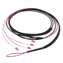 Fiber trunk cable U-DQ(ZN)BH, 4 cores multimode OM4, 50 m, LC/UPC - LC/UPC