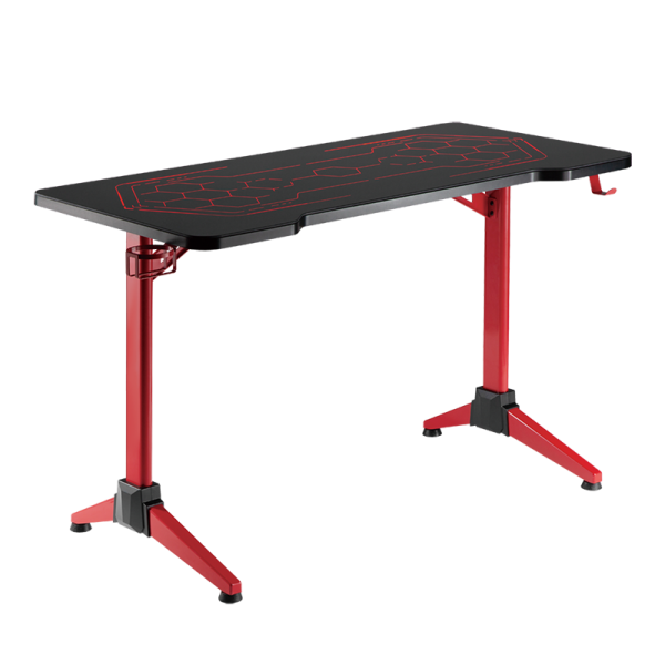 Gamerbord med RGB-belysning, Geo-Honeycomb