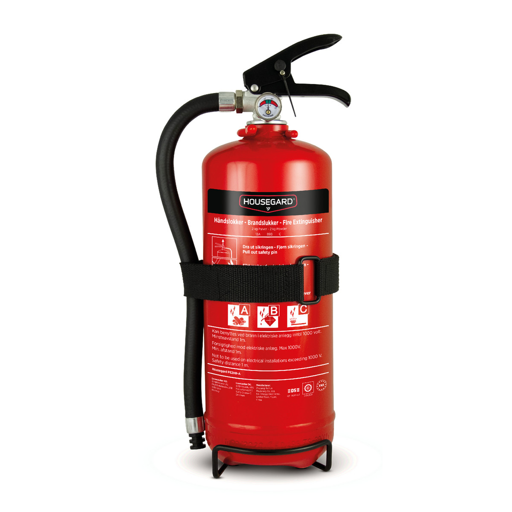 Housegard pulverslukker, 2kg
