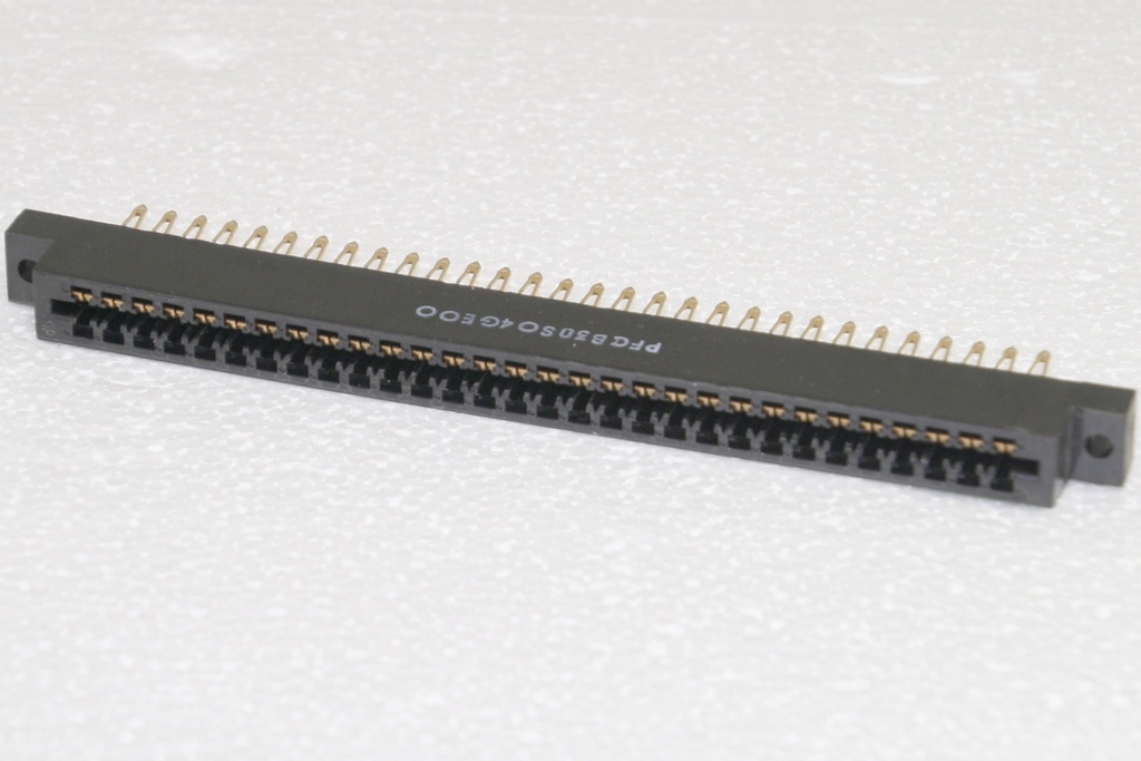 Kantconnector 1x30pol RM3.96 lodde-øsken