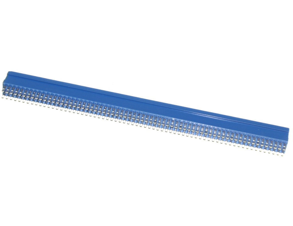 Kantconnector 2x67pol RM2,54 Lodde-øsken
