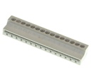 Kantconnector 1x15pol RM5,08 Skrue tilslutning