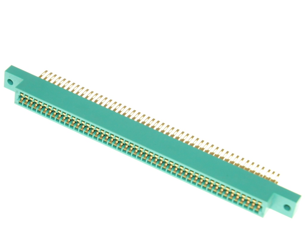 Kantconnector 2x49pol RM2,54 Lodde-øsken