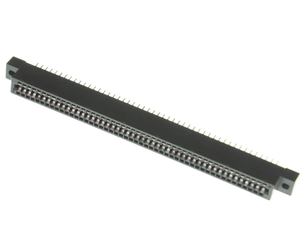 Kantconnector 2x49pol RM2,54 PCB
