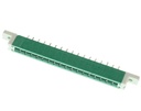 Kantconnector 1x17pol RM5,08 Lodde-øsken
