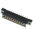 Kantconnector 1x10pol RM3.96 lodde-øsken