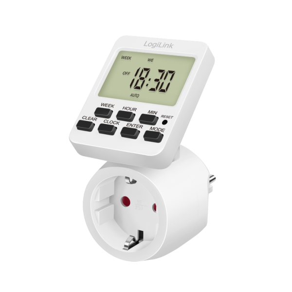 Digital timer med drejeligt display