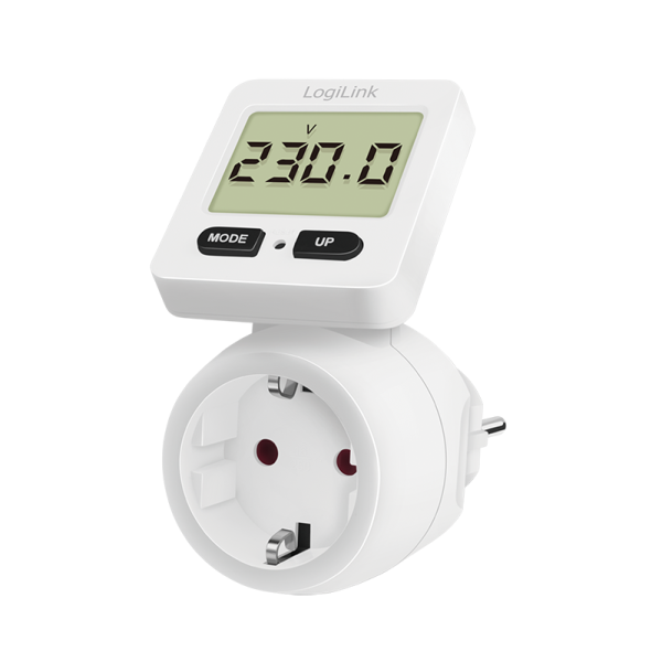 Energimåler, 180° display, 3600W