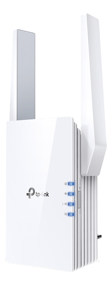 RE605X AX1800 Wi-Fi Range Extender,GigE, Wi-Fi 6, 2.4 GHz, 5 GHz white