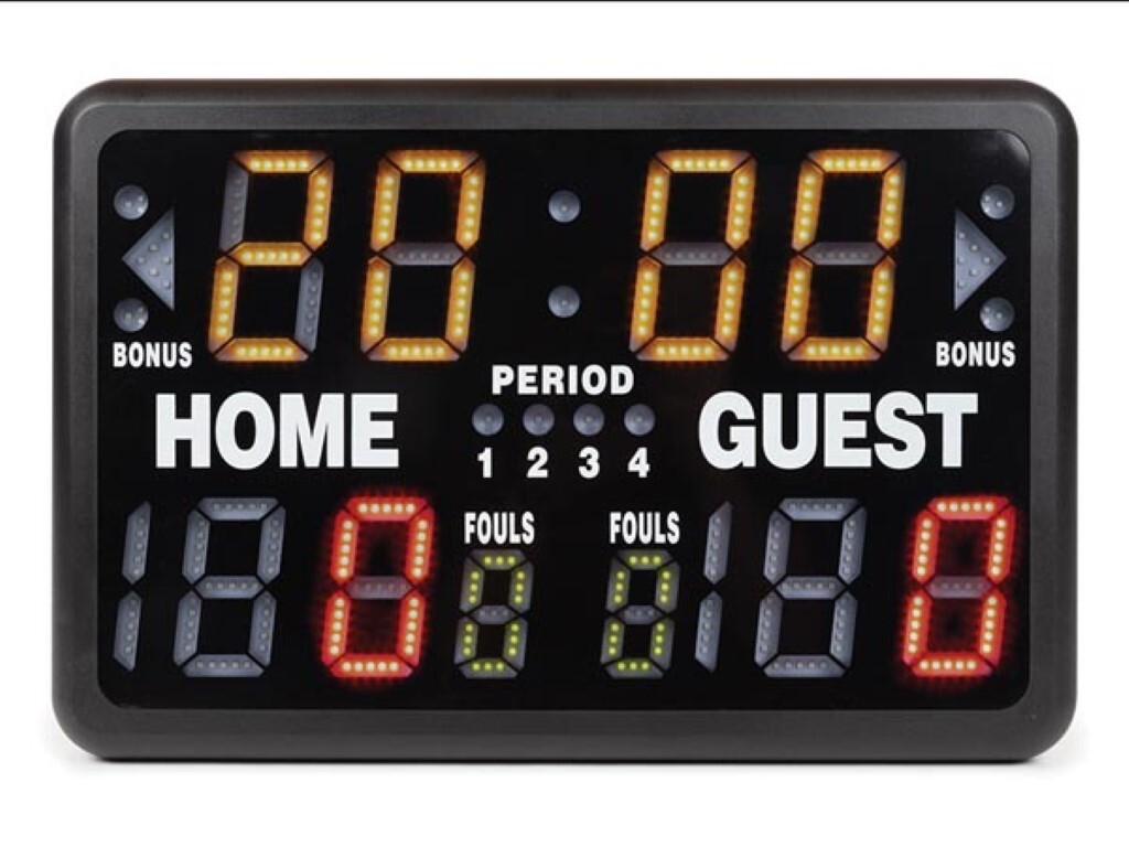 Elektronisk resultattavle med timer - PnP, 8 tilstande