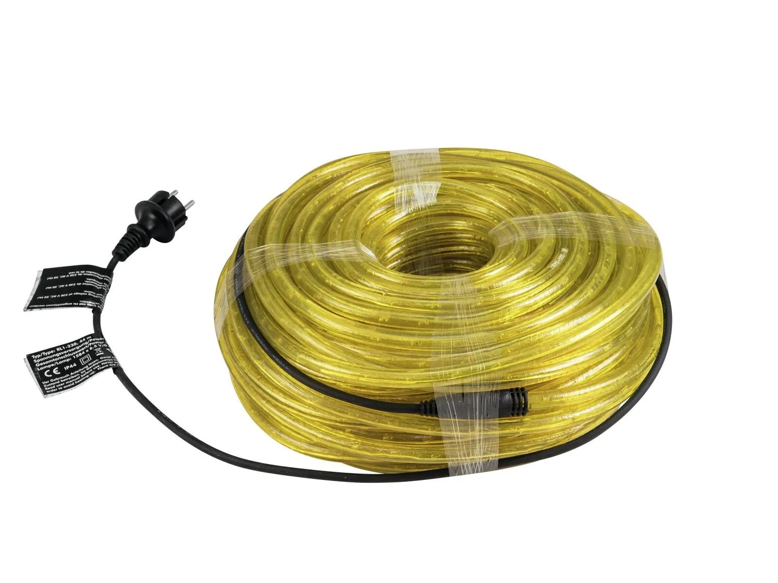 Lysslange, 44 meter, IP44, gul