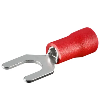Gaffelstik rød Br: 6,4mm.