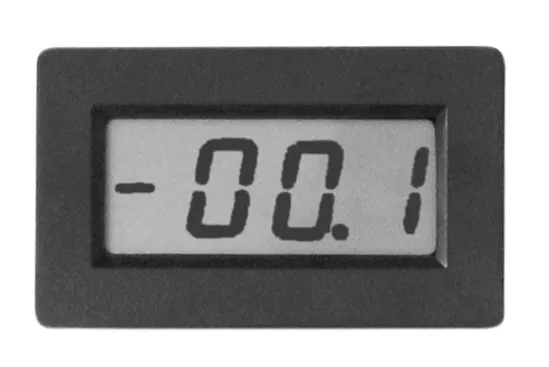 Digitalt panelmeter PM438, 3,5 ciffer, spænding