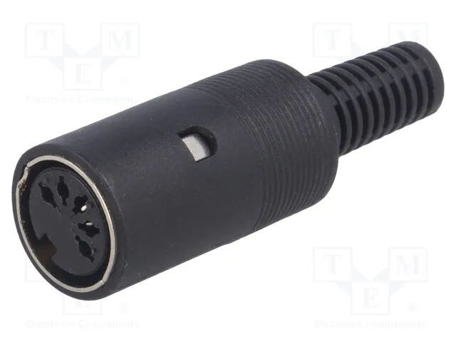 DIN Hun 5-Pol 180¤ Plastic