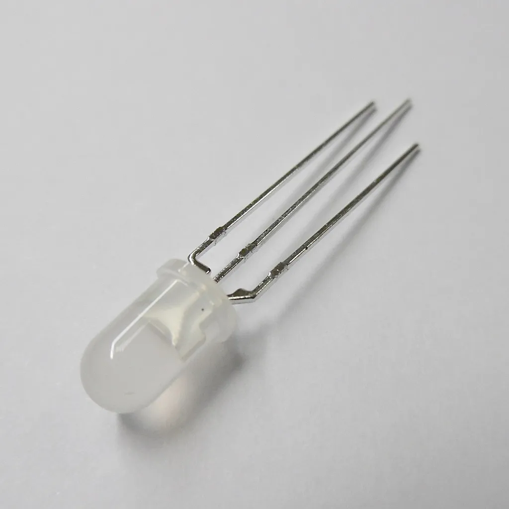 LED Diffuse Orange/Green 30&deg; 3Pin 5mm