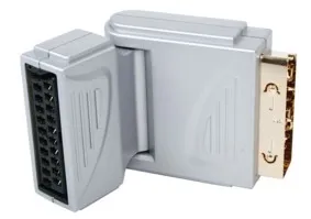 Scart-stik, knækbar 180°