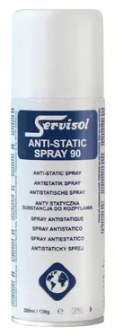 Antistatisk spray 90 200 ml. SERVISOL