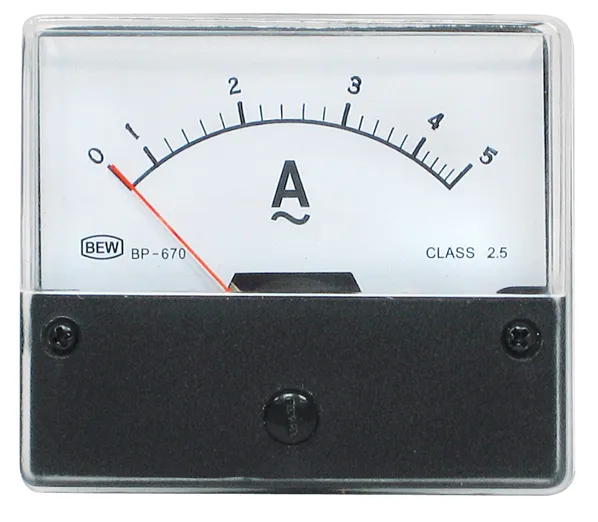 Analog måleinstrument 0-5A AC    BP-670