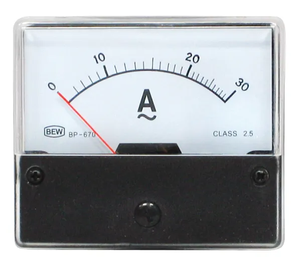 Analog måleinstrument 0-30A AC    BP-670