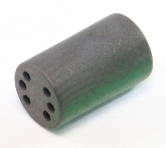Ferritrør, Ø = 6,3 x 10,5mm - 6 HULS