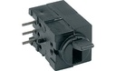 MENTOR ON / (ON) SWITCH, R-T, 1 pol, sort knap