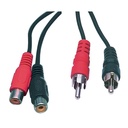 2 x PHONO (RCA) HAN - 2 x PHONO (RCA) HUN 2,5m