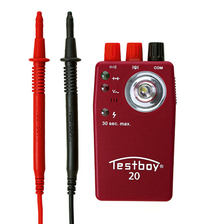 TESTBOY 20 gennemgangstester