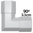 K&Ouml;NIG WHITE COLOURED CORNER FOR TVS-KN-CC110W1