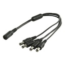 K&Ouml;NIG DC splitter 1->4 (2,1/5,5)
