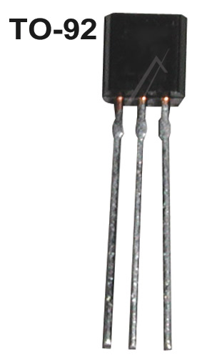 N-FET 80V 0,3A 0,83W TO-92 