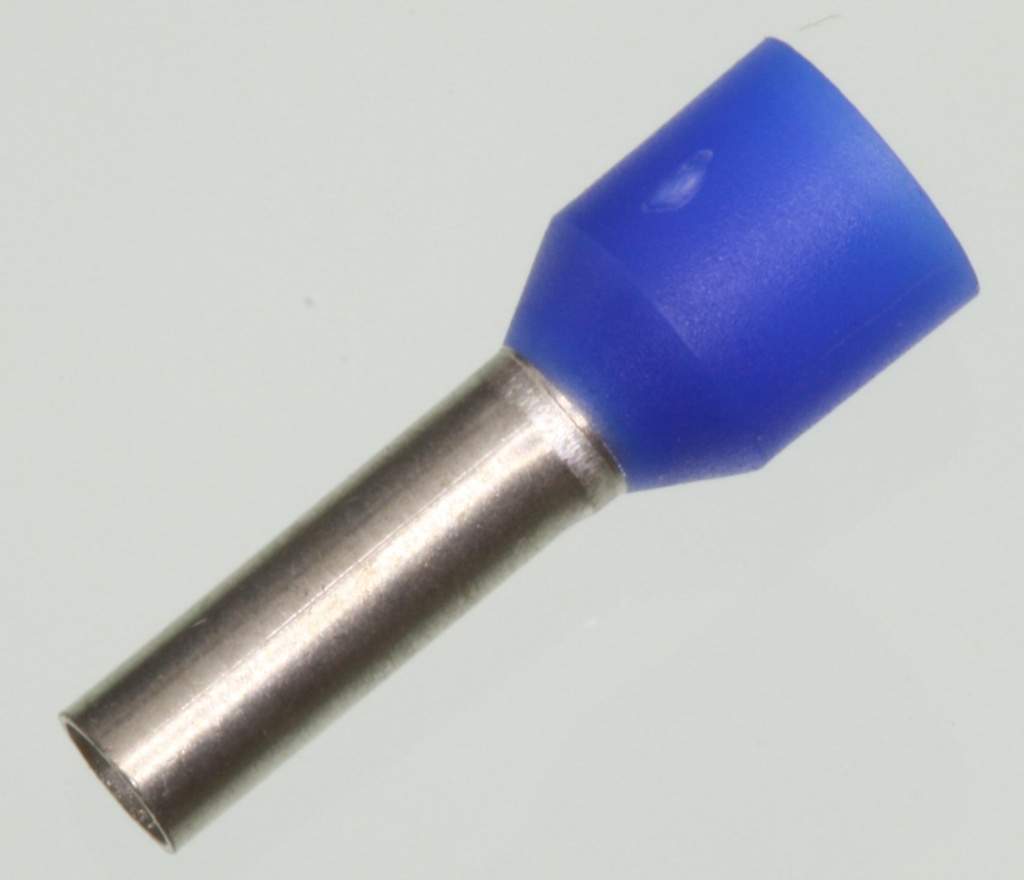 Terminalrør for 2,50mm² Blå