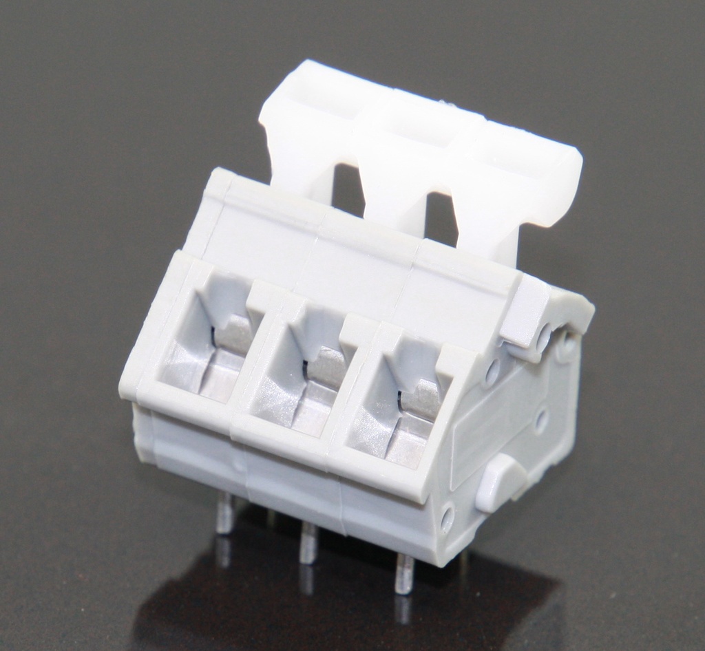 Spring Terminal Block 250V 3-Pole Lever