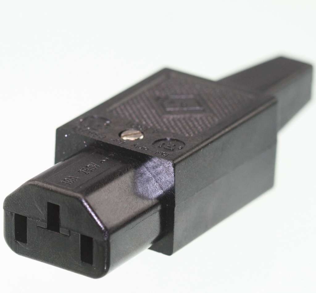 IEC Power Connector C13, Straight