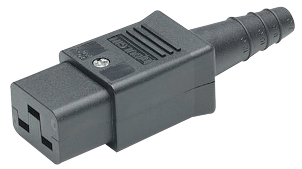 IEC Power Connector C19 , Straight